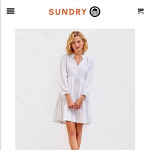 NWT Sundry Cotton 3 Tier Dress (never worn)